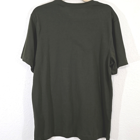 *NWT* THE NIKE TEE Green Short Sleeve Tee w/Front Logo Athletic Athleisure, M - Picture 3 of 6